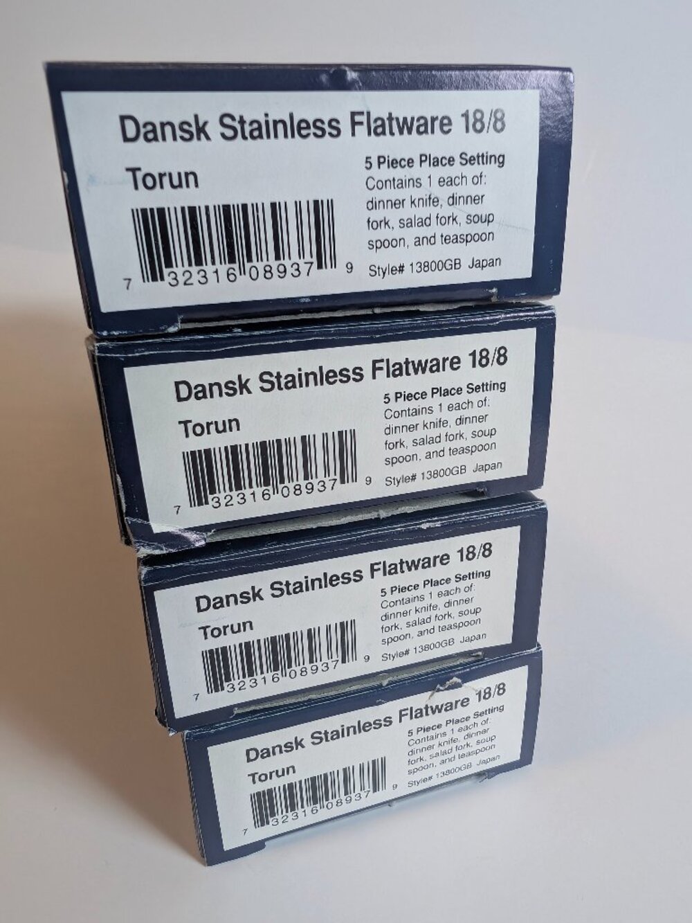 Dansk Torun flatware. Set of 4. In boxes, not used. - Picture 3 of 6